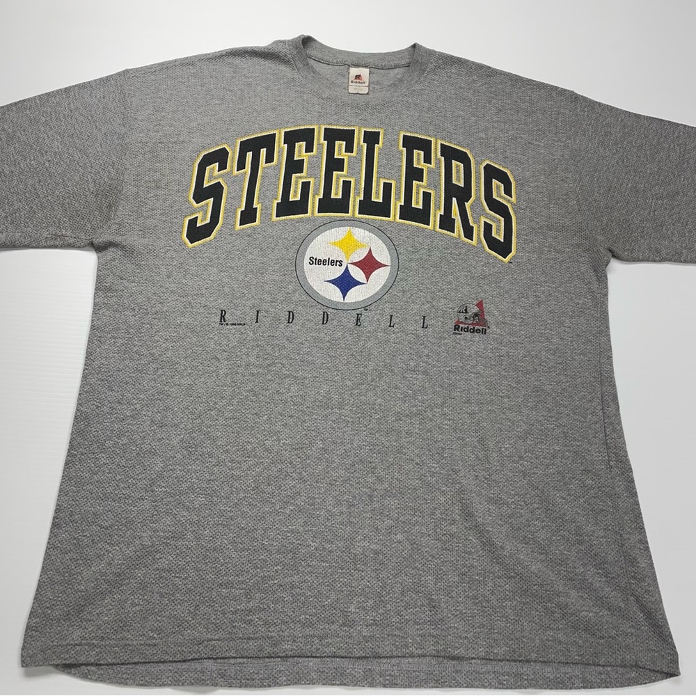 Vintage 1998 Russell Pittsburgh Steelers Mesh Tee Size XL